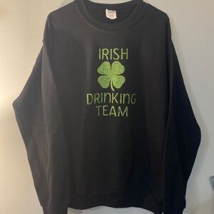 2 Medium • St Patrick’s Day Sweatshirts • Irish Drinking Team